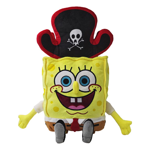 (Mis 3+) SPONGEBOB – Spongebob Pirata Peluche 20cm…x48
